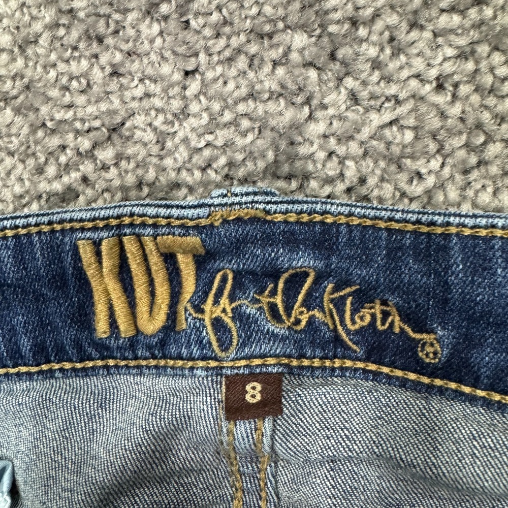 Kut from the Kloth Jeans Womens 8 Blue Katy Boyfriend Medium Wash Denim Casual - Picture 6 of 8